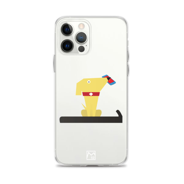 Ski Patrol Dog - Clear Case for iPhone® - Image 41