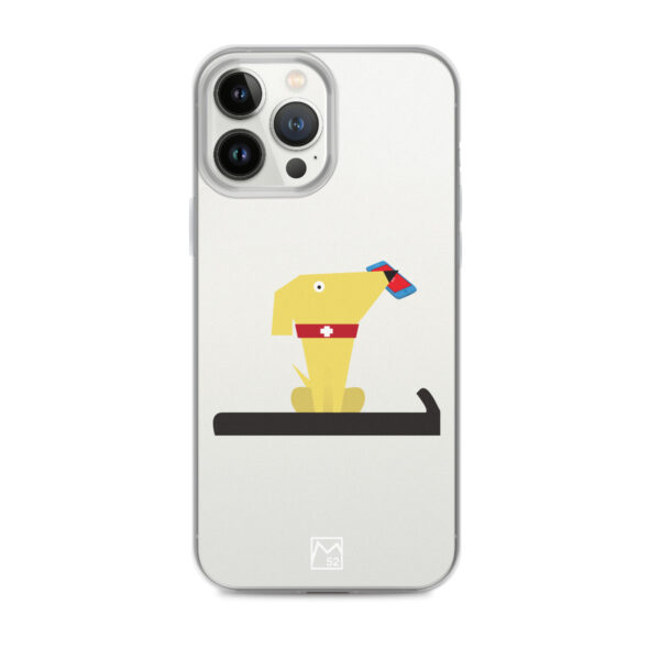 Ski Patrol Dog - Clear Case for iPhone® - Image 49