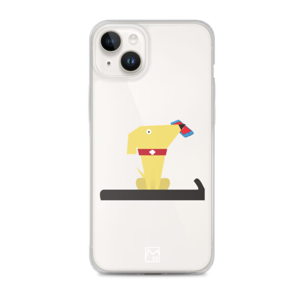 Ski Patrol Dog - Clear Case for iPhone® - Image 55