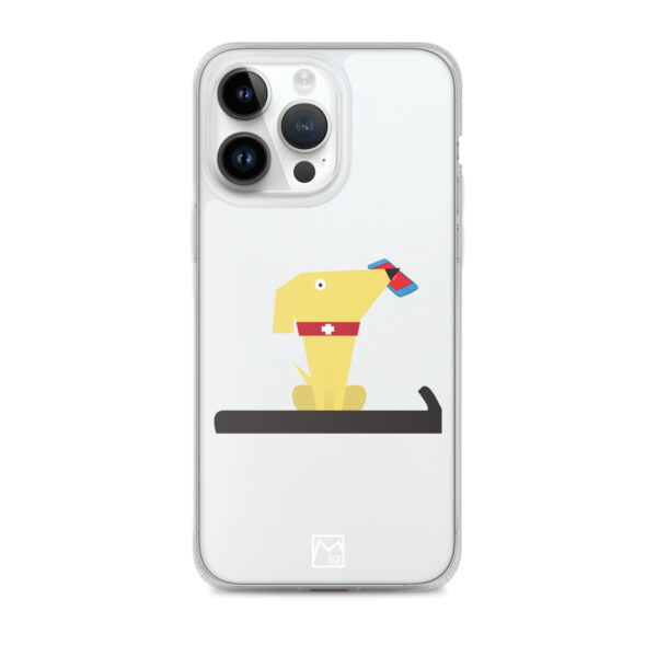 Ski Patrol Dog - Clear Case for iPhone® - Image 57