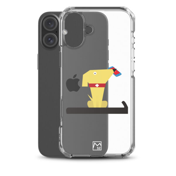 Ski Patrol Dog - Clear Case for iPhone® - Image 72