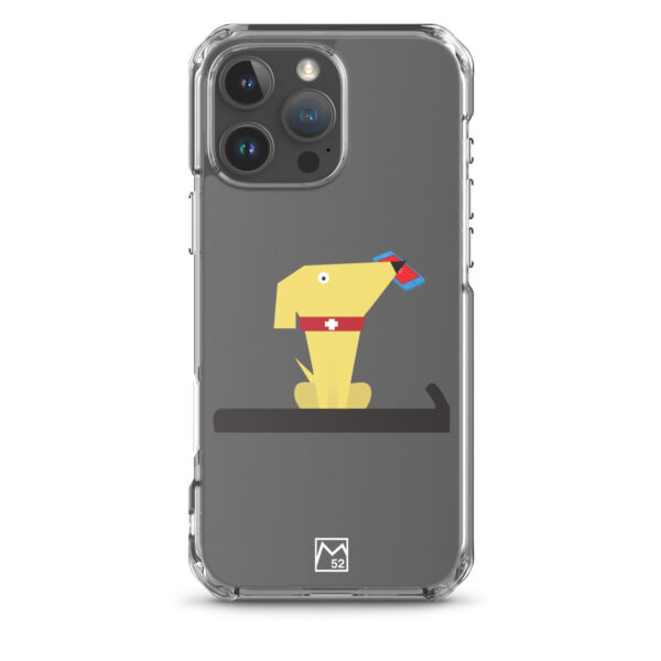 Ski Patrol Dog - Clear Case for iPhone® - Image 73