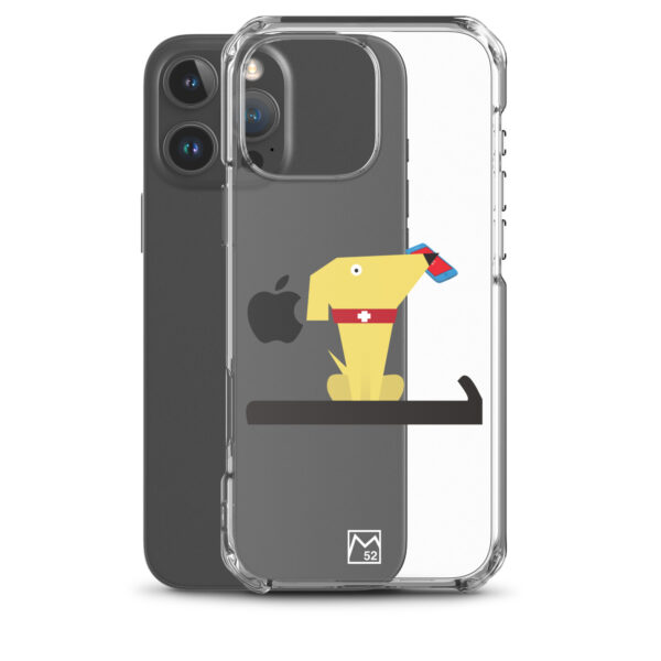 Ski Patrol Dog - Clear Case for iPhone® - Image 74