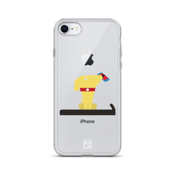 Ski Patrol Dog - Clear Case for iPhone® - Image 79