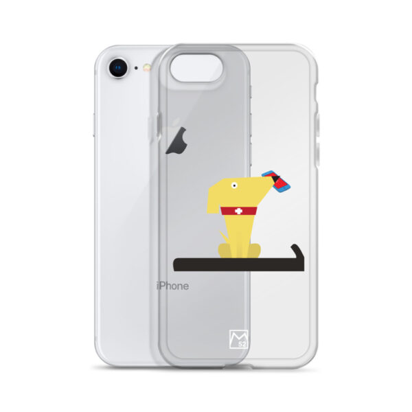 Ski Patrol Dog - Clear Case for iPhone® - Image 80