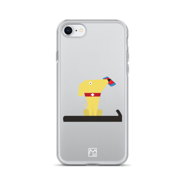 Ski Patrol Dog - Clear Case for iPhone® - Image 81