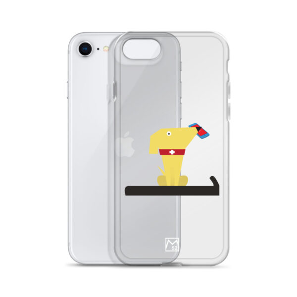 Ski Patrol Dog - Clear Case for iPhone® - Image 82