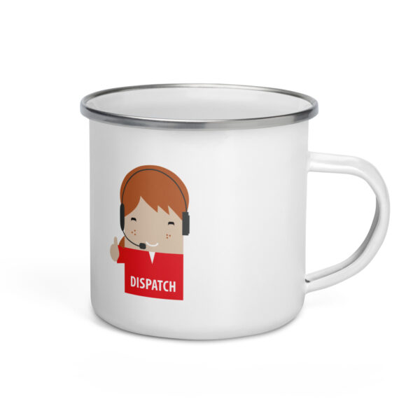 Dispatcher Enamel Mug - Image 2