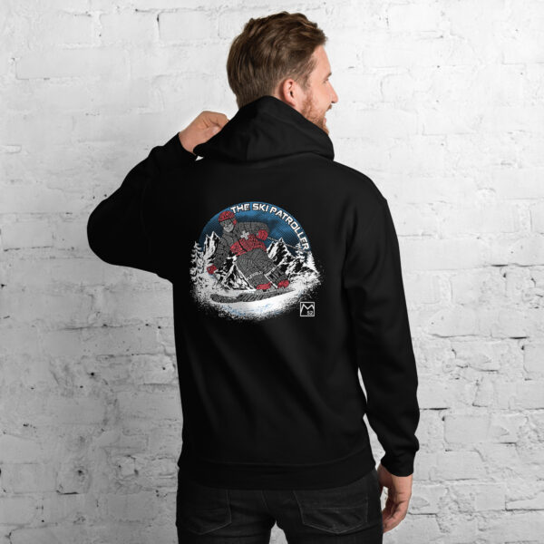 The Ski Patroller - Unisex Hoodie - Image 4